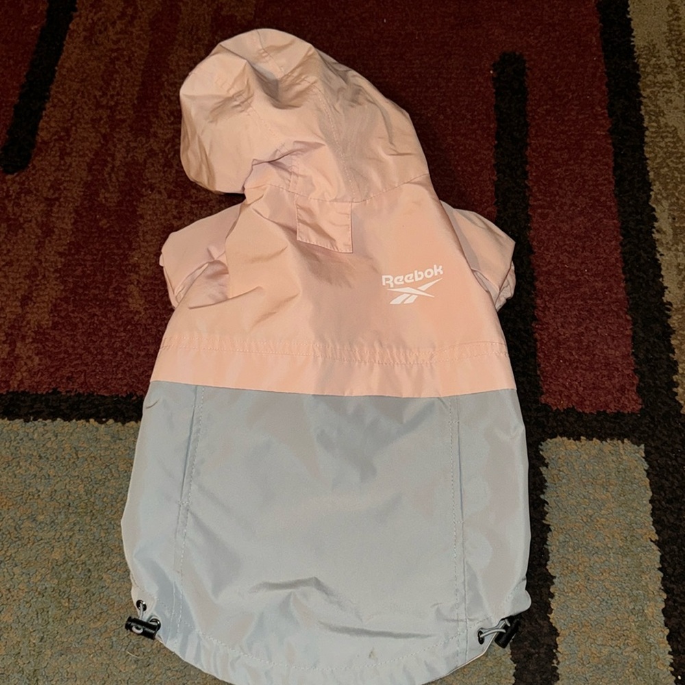 Reebok Pink Dog Raincoatt